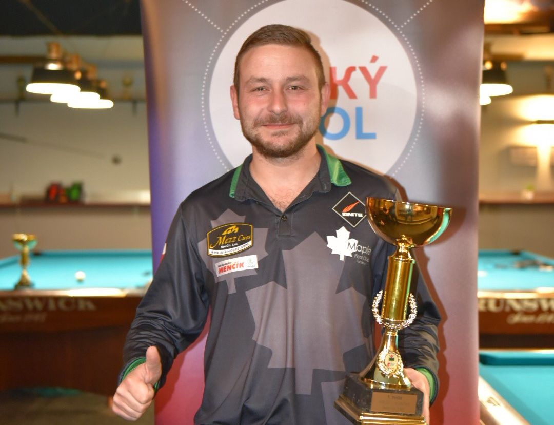 Petr Urban vítězí na MČR 9 ball!