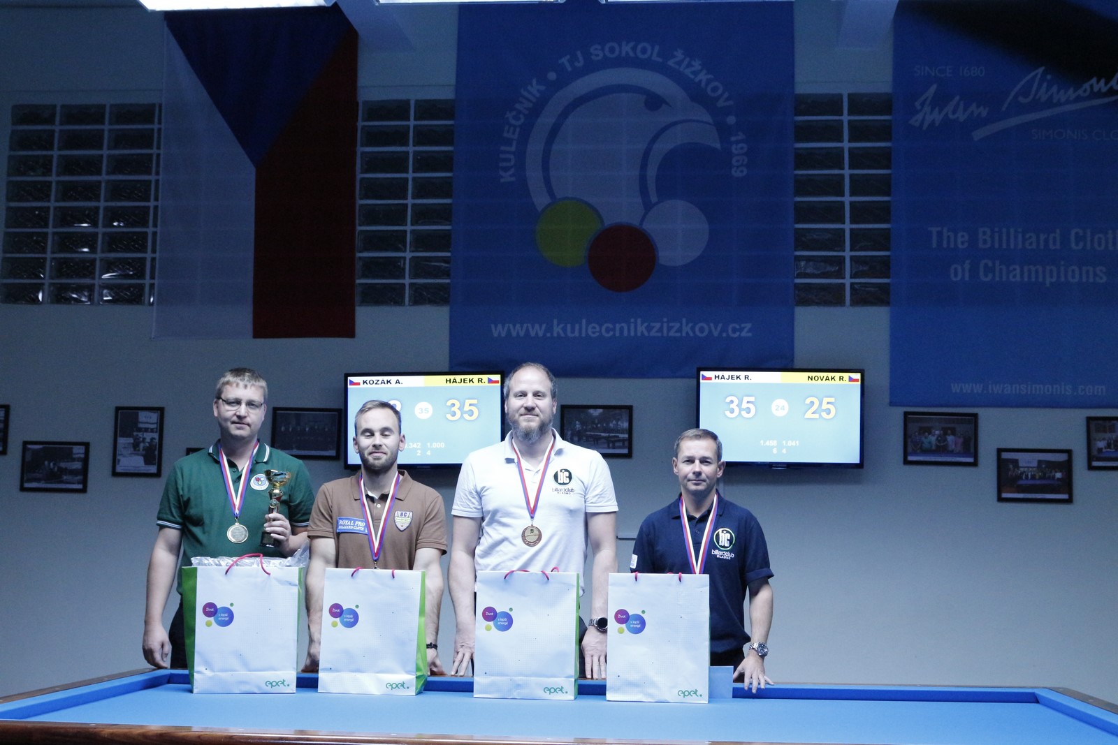 Radovan Hájek vítězí na Žižkově