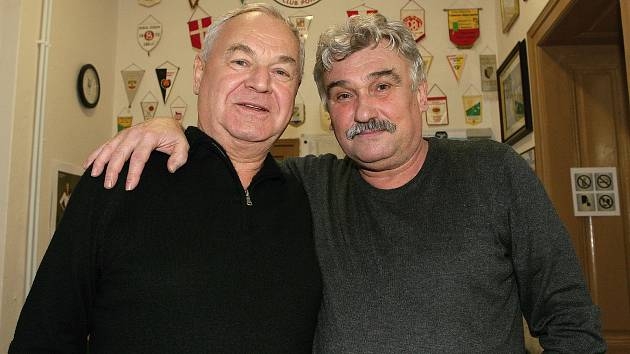 Vláďa Burian vpravo