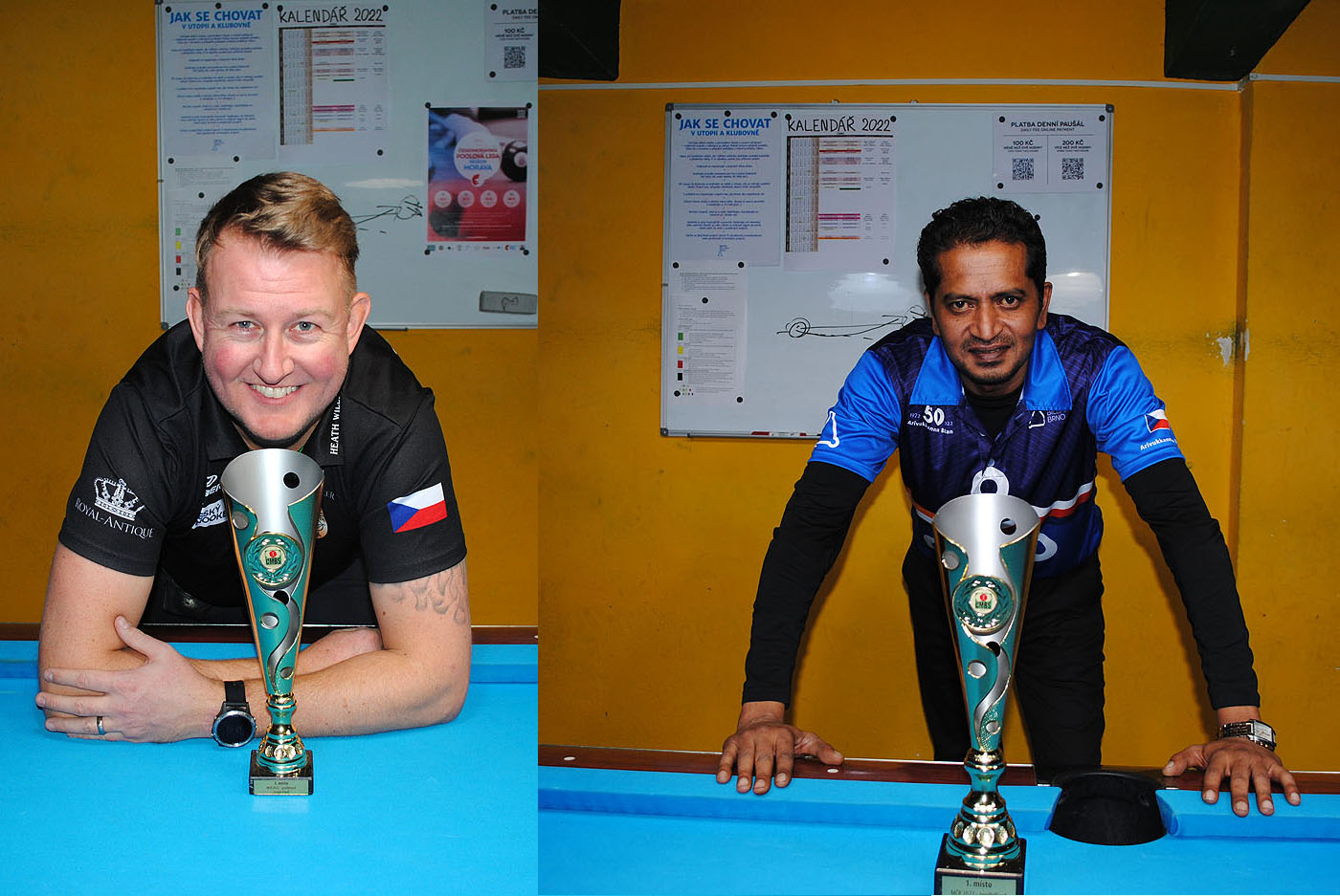 MR seniorů, desítku ovládl Heath Williams, osmičku Arivukkannan Balan