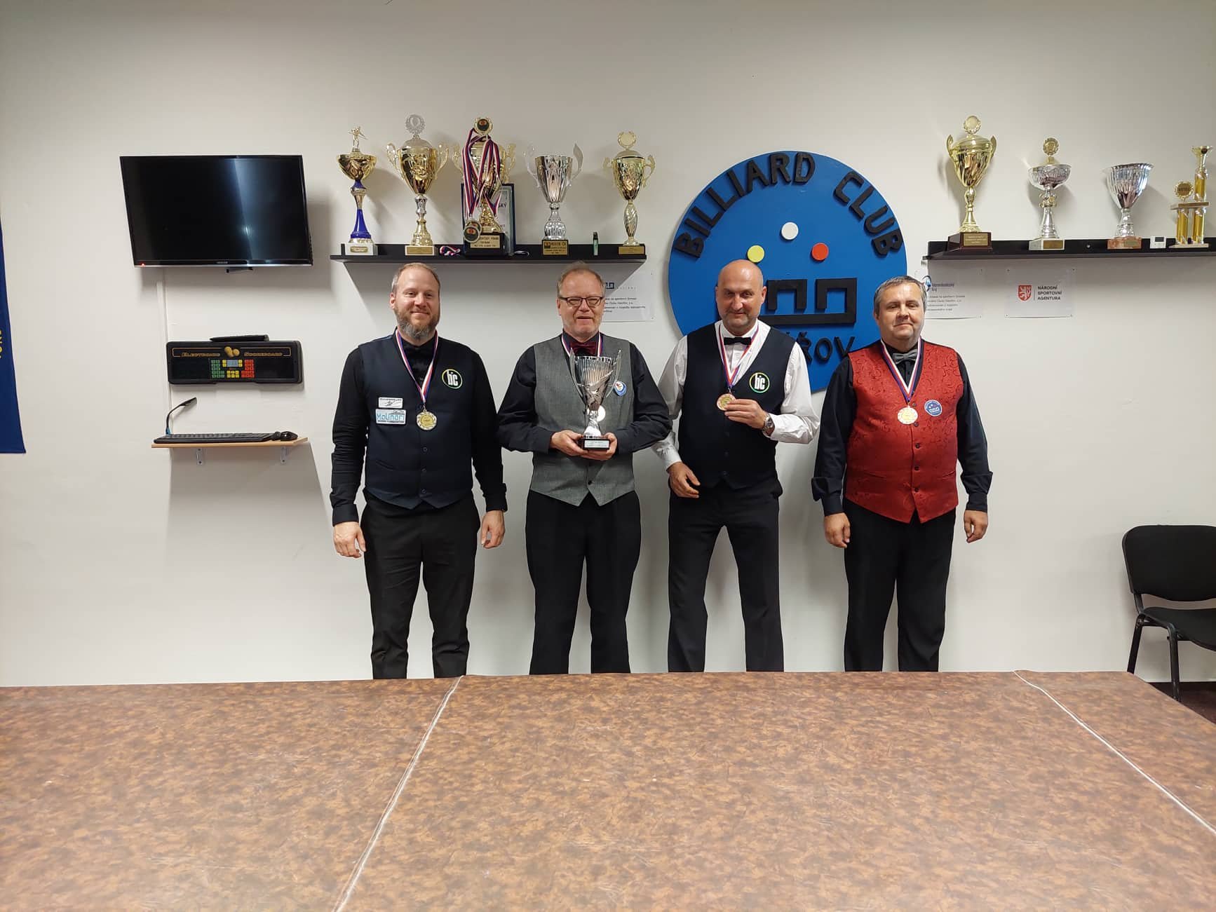 Štěpán Kohout mistrem republiky v trojbandu po 14-ti letech