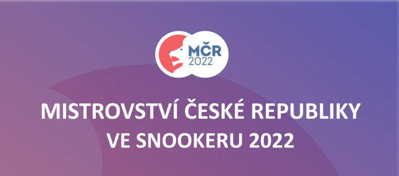 MIstrovství ČR ve snookeru 2022