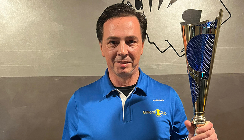 ČPTour 8 ball Open vyhrál Slavomír Dorobant!