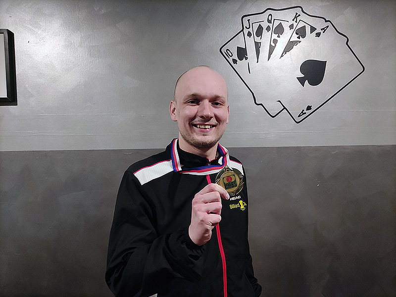 Vítězem ČPTour 9ball je Jaroslav Tichý!