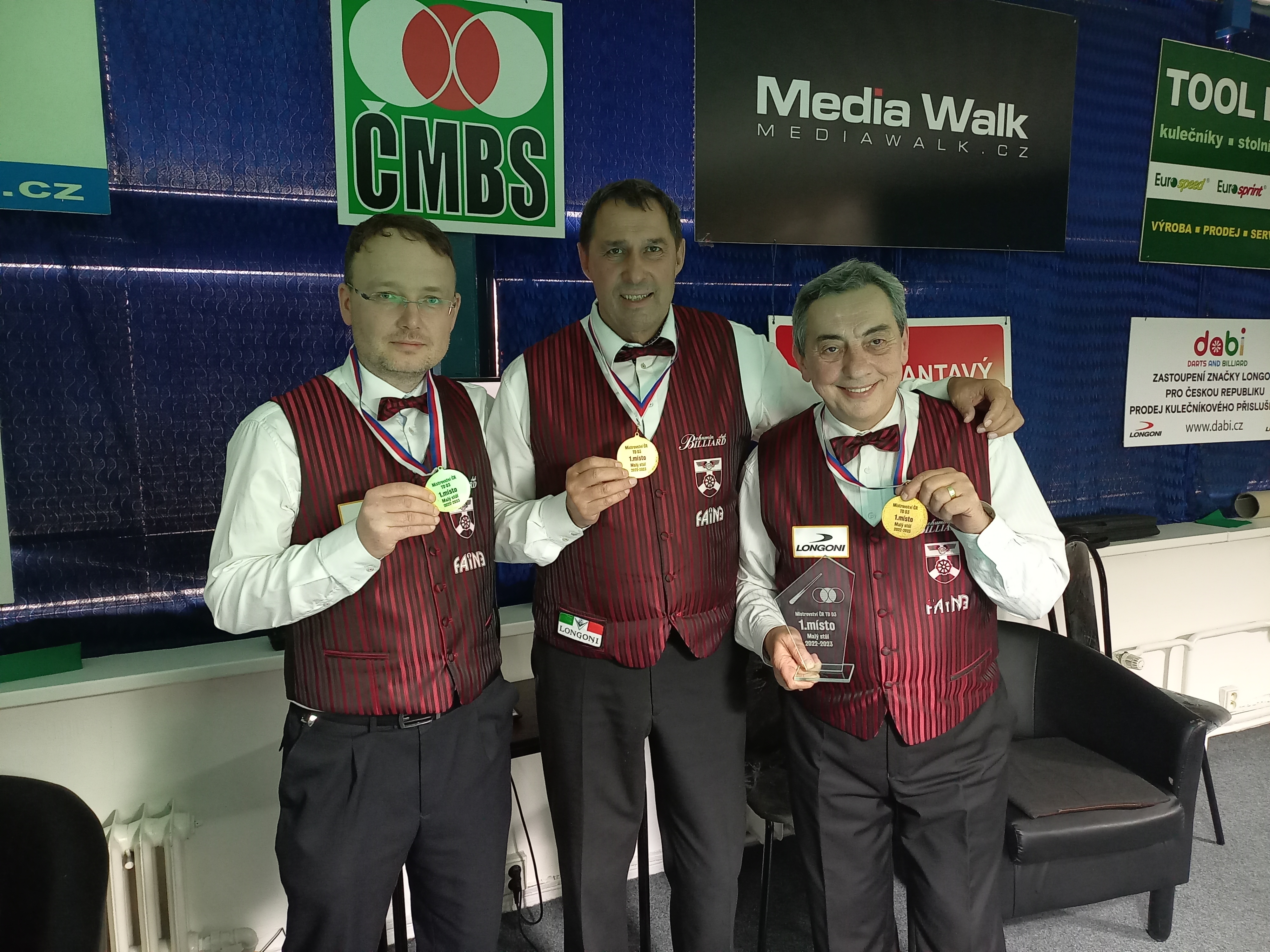 BC Bohumín potřetí v řadě republikovými šampiony týmů v TD