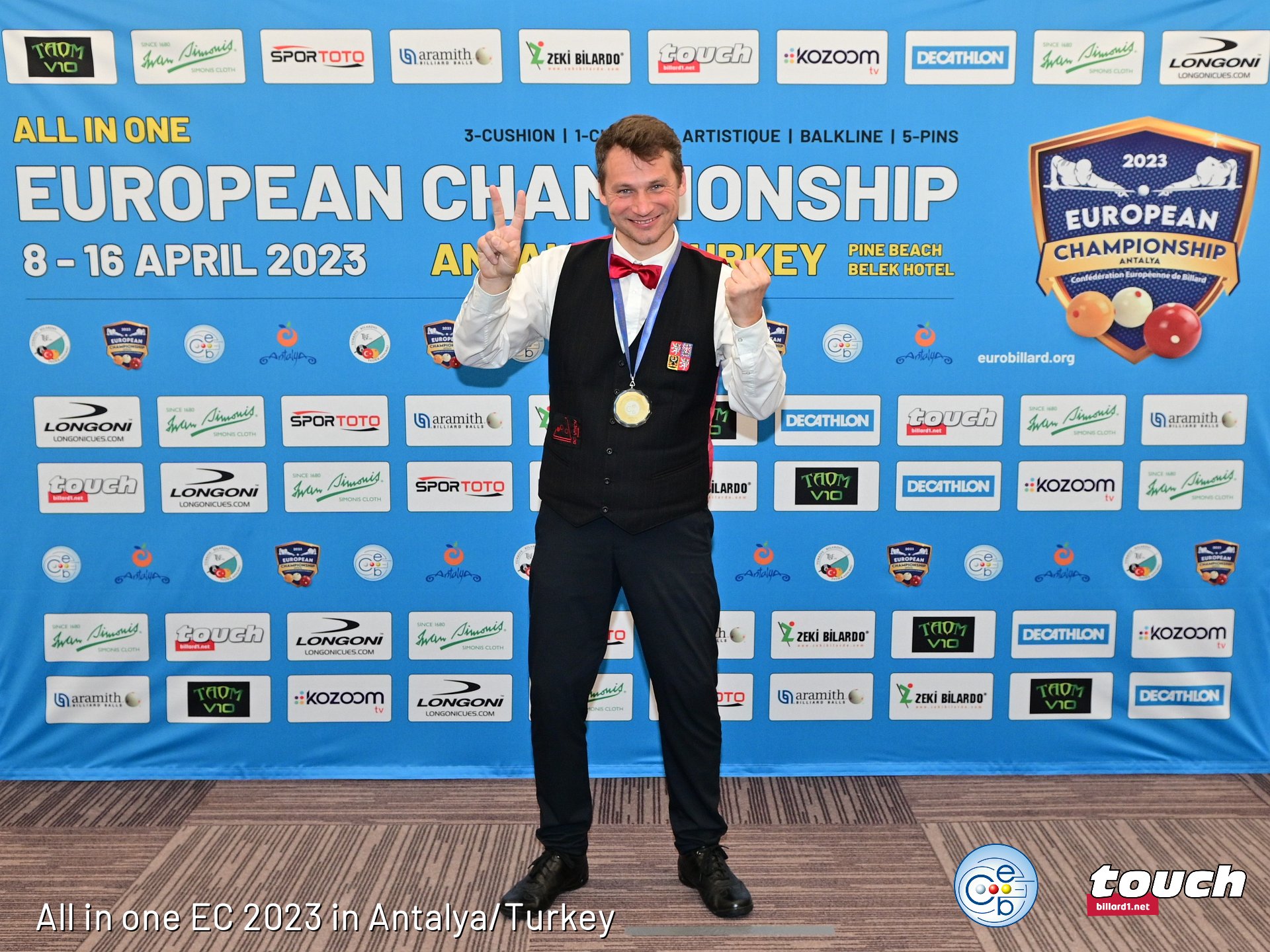 Marek Faus dvojnásobným mistrem Evropy