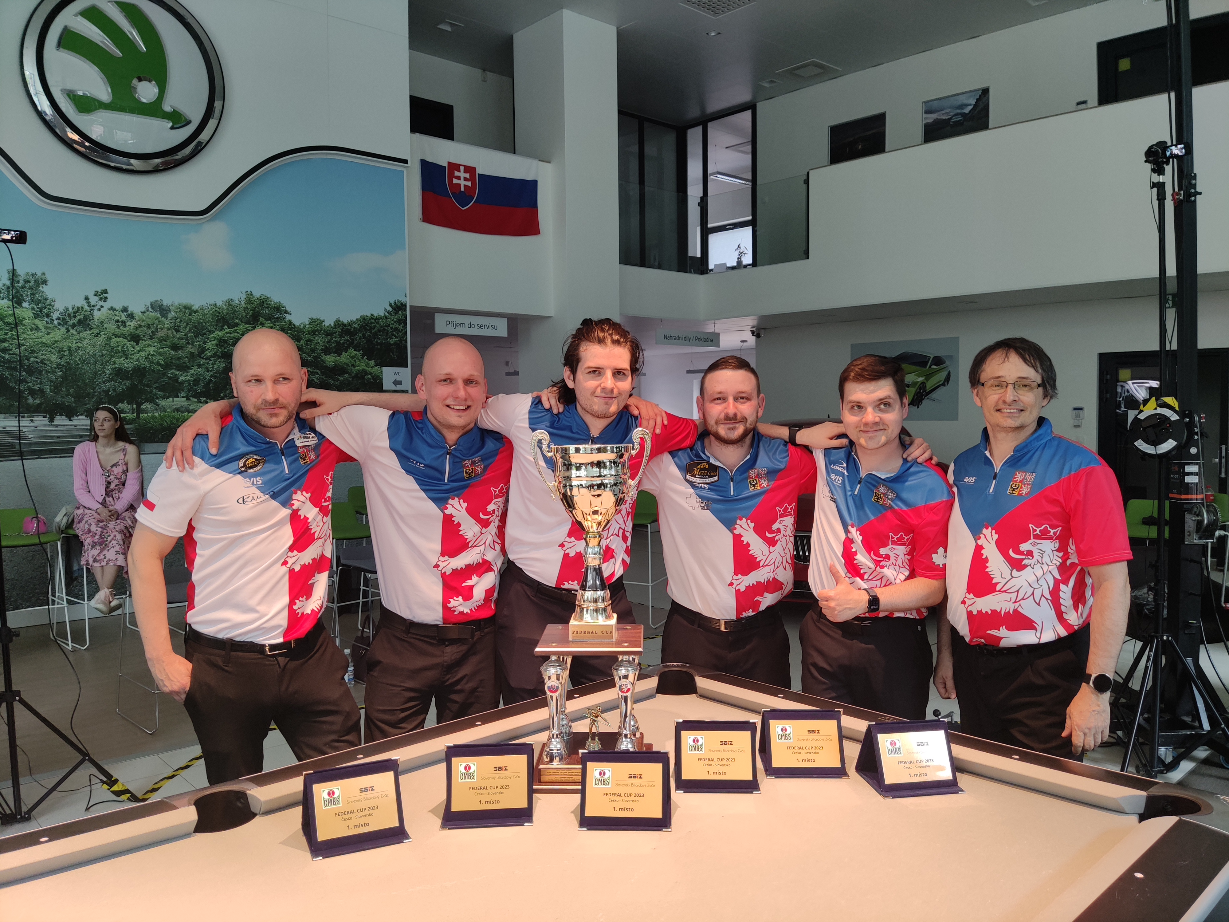 Česká republika vyhrála 11. ročník Federal Cup