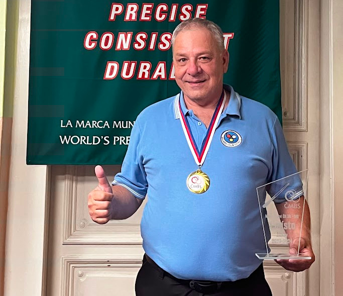 Ivo Gazdoš s dvaceti tituly králem malého stolu v trojbandu