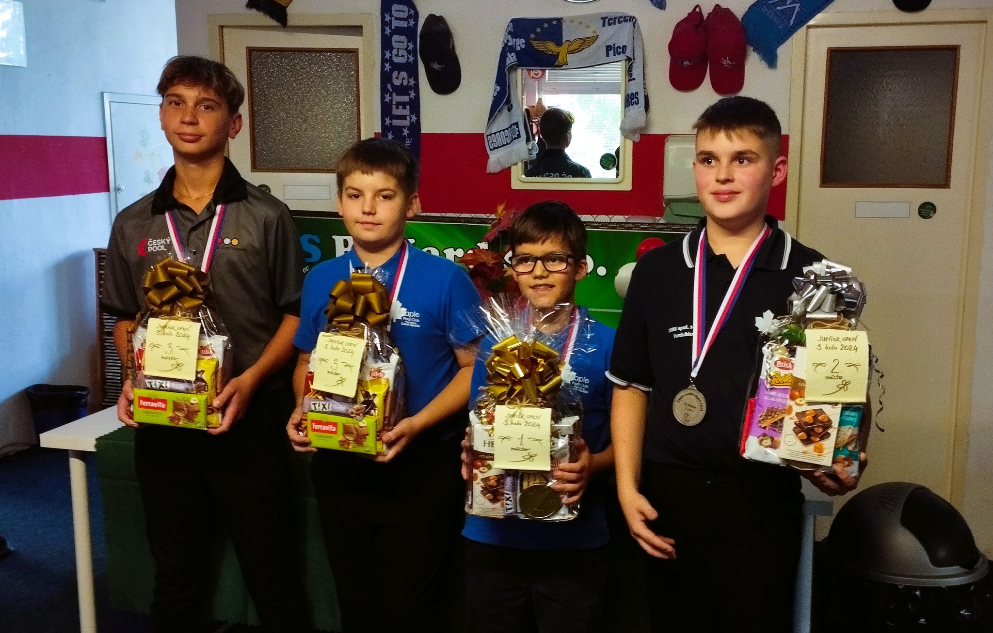 Na třetím kole Junior Open zvítězil Vojtěch Skokan