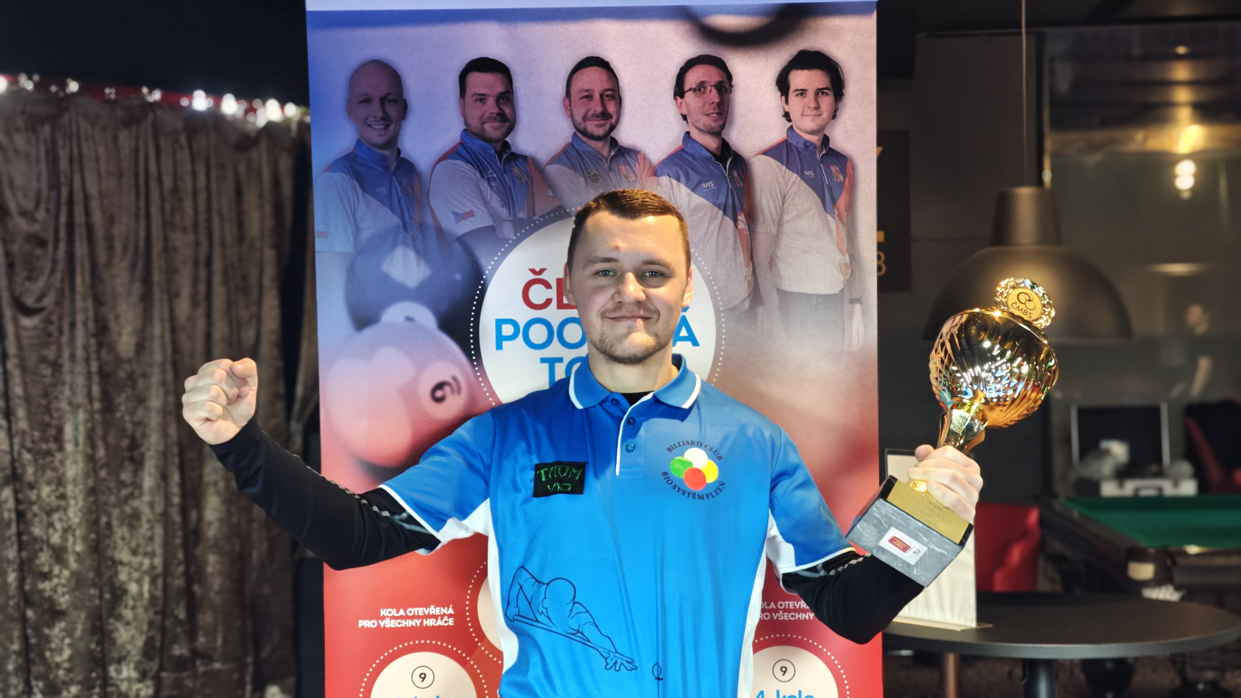 Láďa Hajšman obhájil vítězství v 8ball z minulého roku