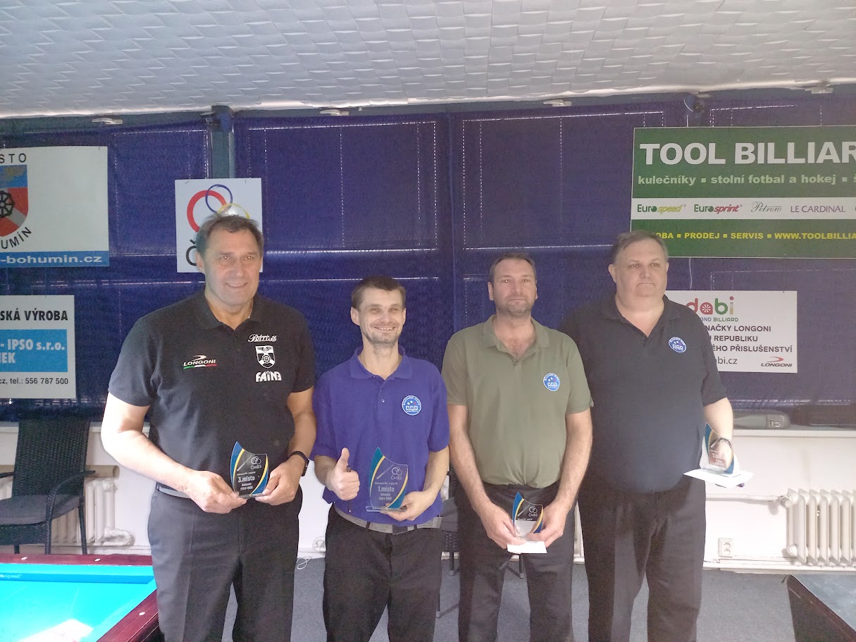 Miroslav Bača obhajuje titul mistra republiky v trojboji