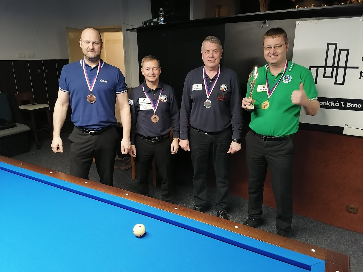 Radovan Hájek rozdílem třídy vítězí i v Brně