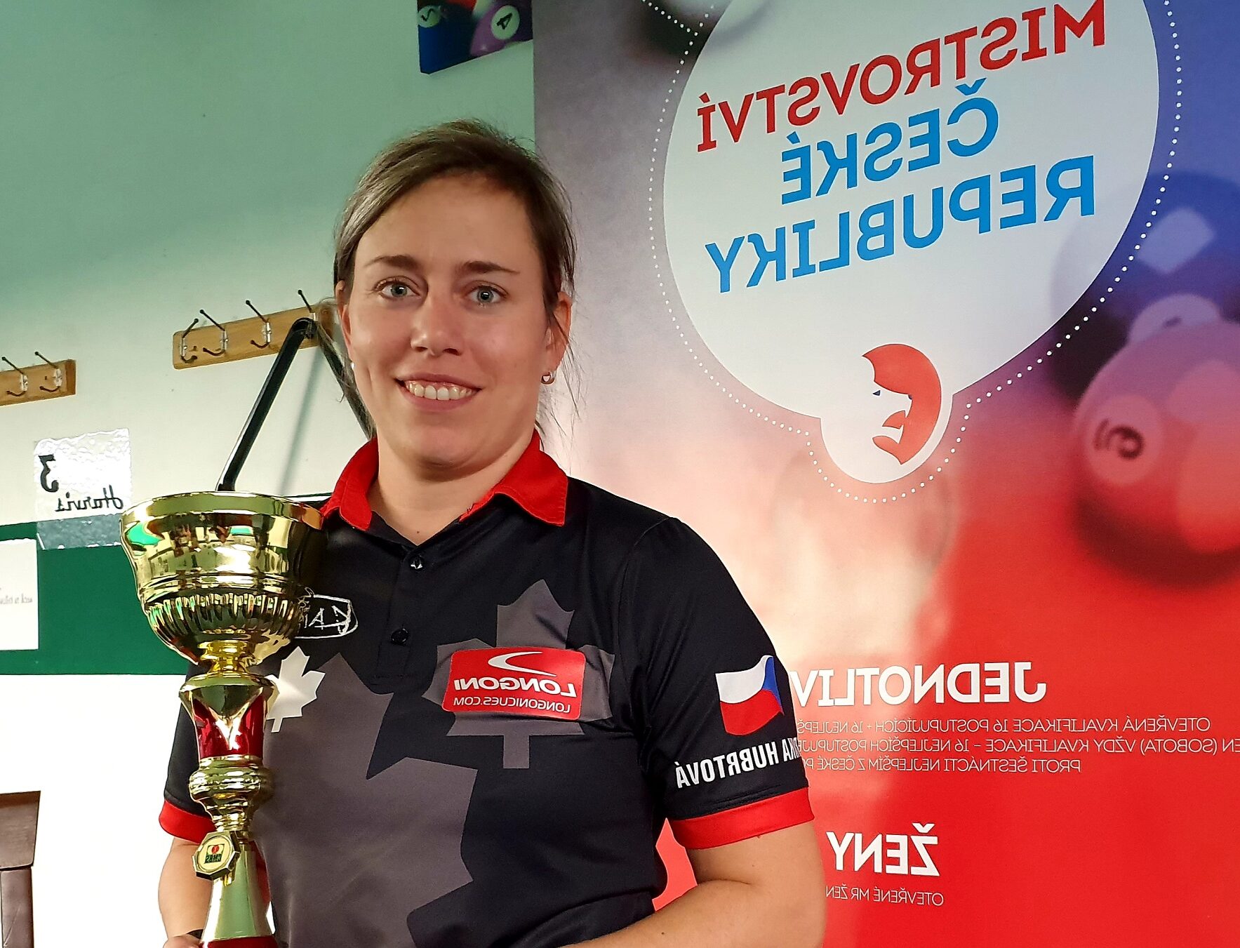 Veronika Hubrtová vyhrává 14.1 nekonečnou i celkový čtyřboj MR žen pro rok 2020