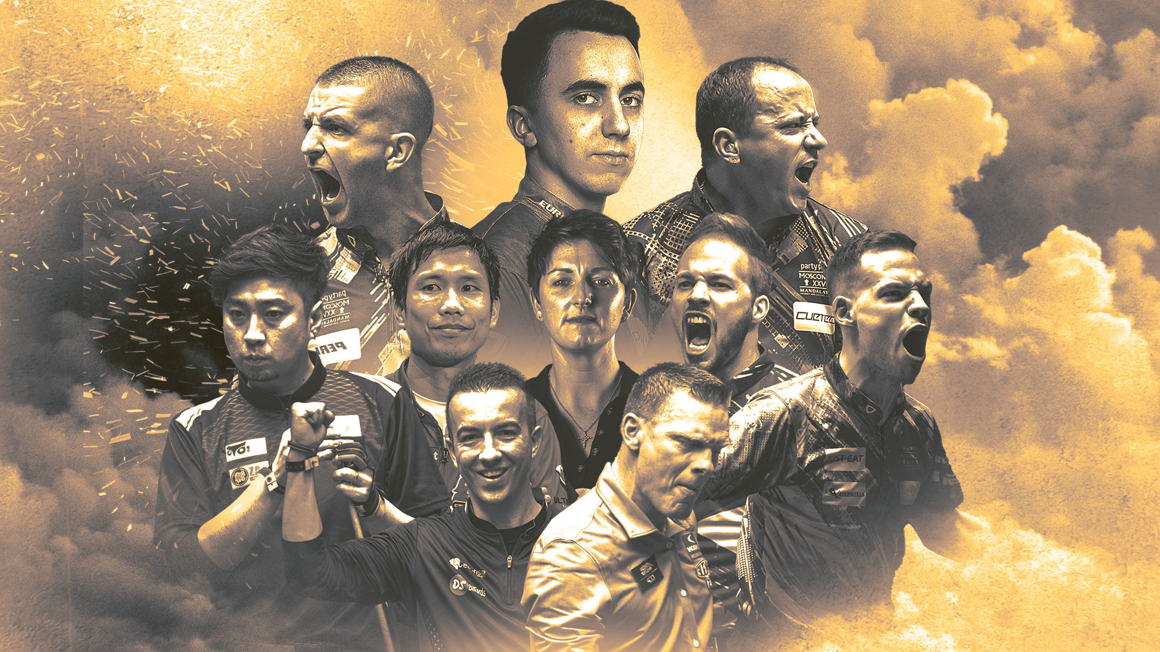 Mistrovství světa v 9 ball a naši tři hráči v akci!