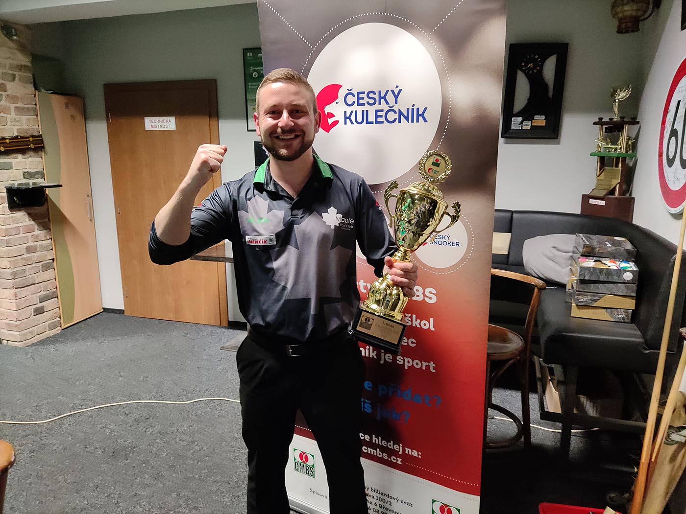 Vítězem ČPTour Open 8 ball se stává Petr Urban!