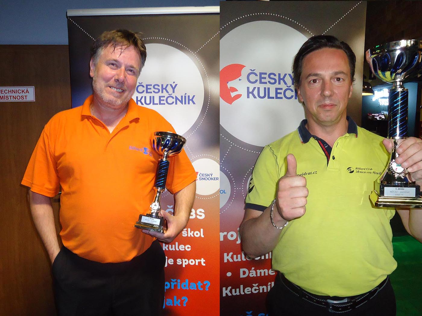 Druhý víkend MR seniorů ovládl S. Dorobant a O. Zeman